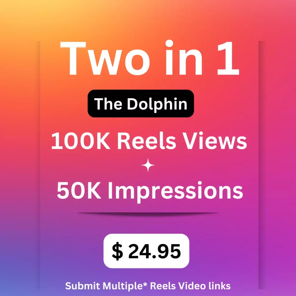Instagram Two in 1 - The Dolphin